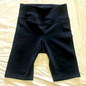 Ladies Black Nordstrom’s Zella biker shorts